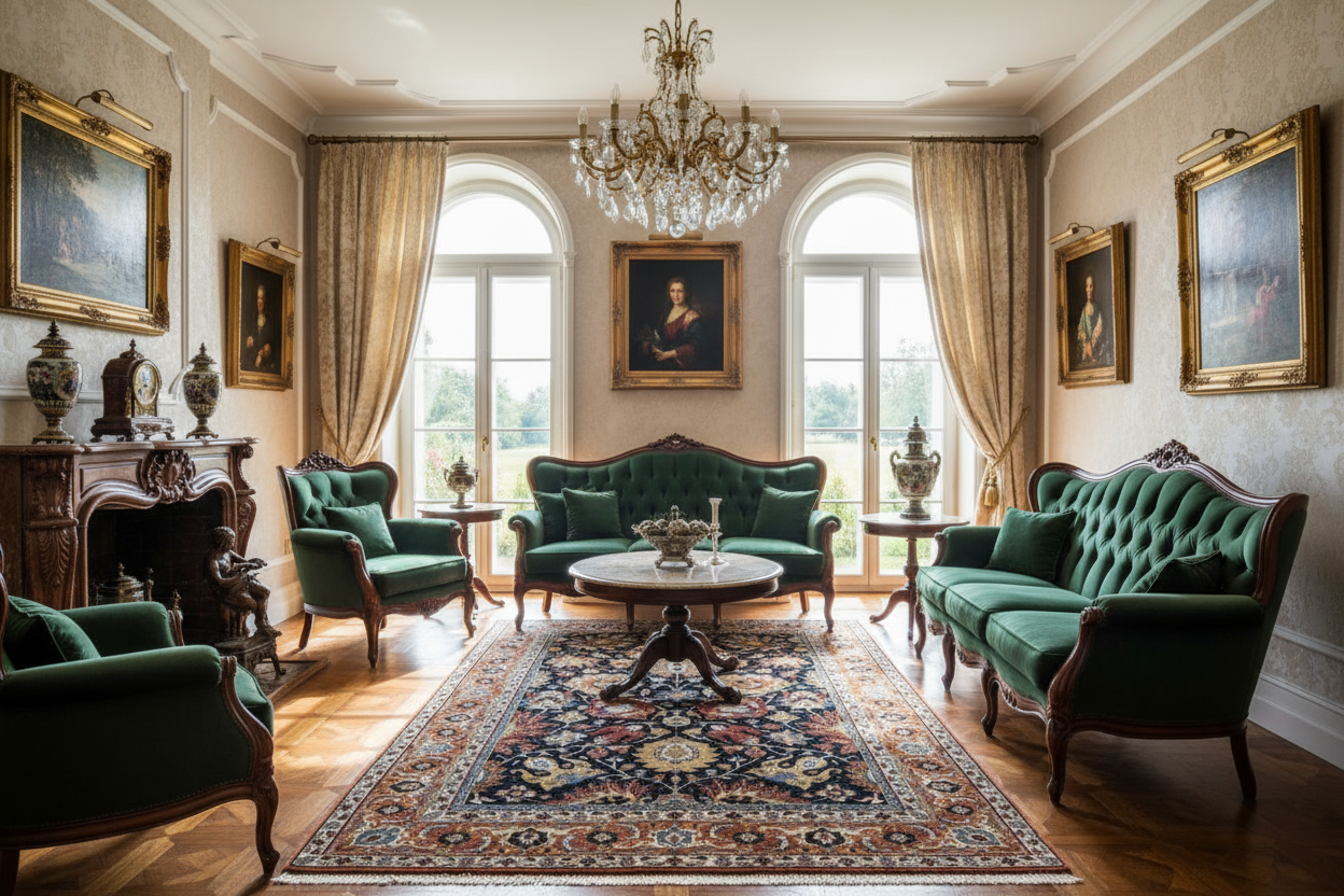 Ancient desing rugs with real colour and beautiful finish