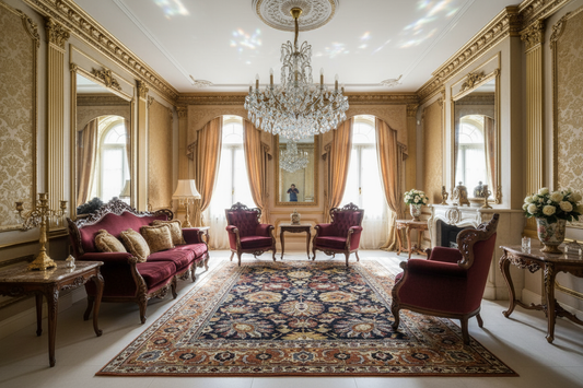 Ancient desing rugs with real colour and beautiful finish