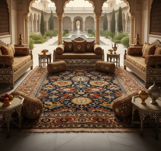 Royal Heritage Medallion Carpet