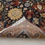 Hand-Knotted Wool Rug – Classic Floral Red Heritage