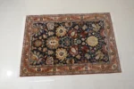 Hand-Knotted Wool Rug – Classic Floral Red Heritage - Image 5