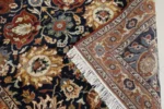 Hand-Knotted Wool Rug – Classic Floral Red Heritage - Image 4