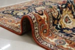 Hand-Knotted Wool Area Rug – Modern Linear Texture - Image 23