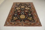 Hand-Knotted Wool Rug – Classic Floral Red Heritage - Image 9
