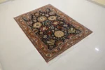 Hand-Knotted Wool Rug – Classic Floral Red Heritage - Image 8