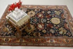 Hand-Knotted Wool Rug – Classic Floral Red Heritage - Image 7