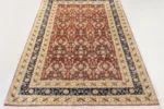 Hand-Knotted Wool Area Rug – Modern Linear Texture - Image 16