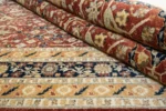 Hand-Knotted Wool Area Rug – Modern Linear Texture - Image 11