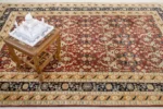 Hand-Knotted Wool Area Rug – Modern Linear Texture - Image 10