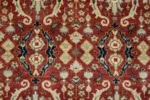 Hand-Knotted Wool Area Rug – Modern Linear Texture - Image 2