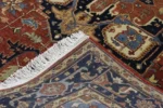 Handwoven Wool Rug – Antique Floral Traditional Carpet - Image 4