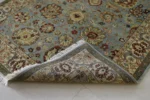 Sage Blue Persian Oriental Area Rug