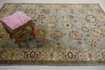 Sage Blue Persian Oriental Area Rug - Image 5