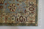 Sage Blue Persian Oriental Area Rug - Image 12