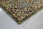 Sage Blue Persian Oriental Area Rug - Image 13