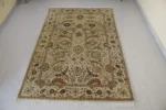 Traditional Persian Style Area Rug – Ivory Floral Heritage Design - Image 13