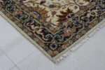 Traditional Floral Runner Rug – Persian Style Beige & Blue Design - Image 5