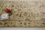 Traditional Persian Style Area Rug – Ivory Floral Heritage Design - Image 9