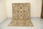 Traditional Persian Style Area Rug – Ivory Floral Heritage Design - Image 7