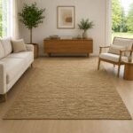 Handwoven Natural Jute Area Rug – Organic Textured Weave - Image 5