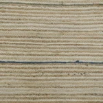 Handwoven Jute Area Rug – Natural Beige with Subtle Stripe Accents