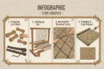 Handwoven Jute Area Rug – Natural Diamond Lattice Design - Image 14