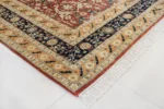 Hand-Knotted Wool Area Rug – Modern Linear Texture - Image 22