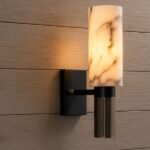 Onyx Cylinder Wall Sconce