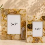Golden Agate Luxe Photo Frame Set